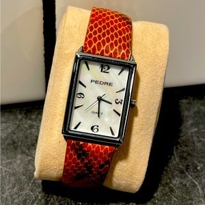 SALE!!! 2 for 30 Ladies Pedre Leather Band Watch- NWOT- New Battery (6)